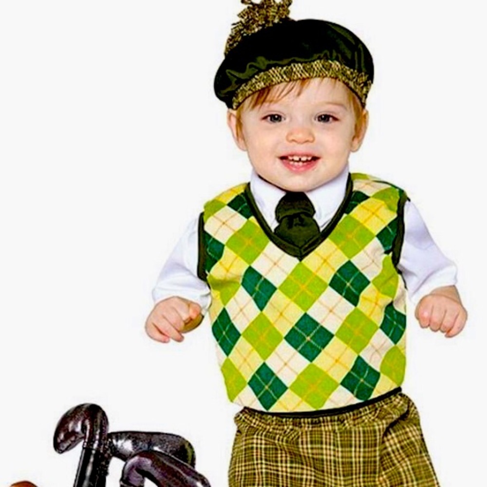 Toddler Golf Costume size 18-24month